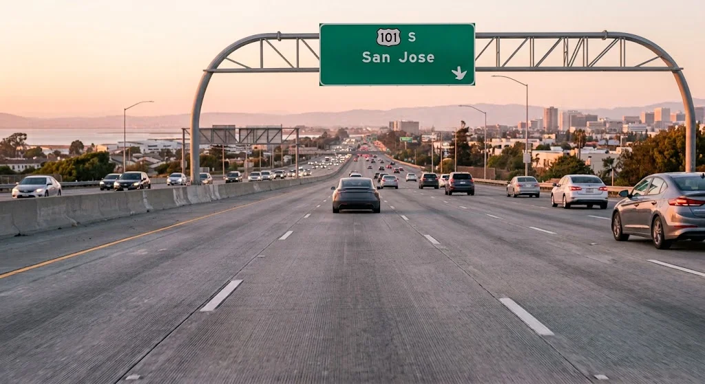 US-101 South to San Jose